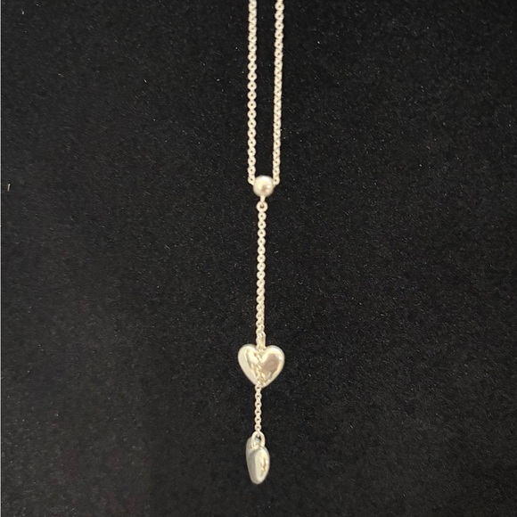Tiffany & Co. Double Heart Lariat Necklace - Picture 4 of 4